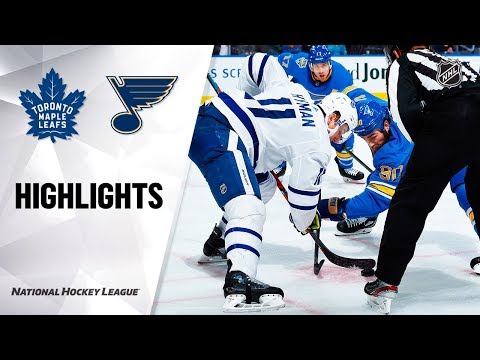 NHL Highlights | Maple Leafs @ Blues 12/07/19
