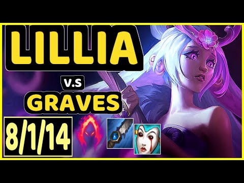 KREOX (LILLIA) vs GRAVES - 8/1/14 KDA JUNGLE CHALLENGER GAMEPLAY - EUW