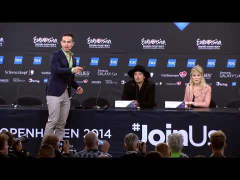 ESCKAZ in Copenhagen: The Common Linnets (The Netherlands) press-conference