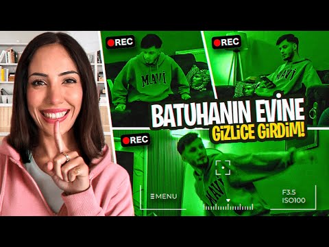 I SNEAKLY ENTERED BATUHAN BORA'S HOUSE AT NIGHT!! | Batuhan Bora | Yağmur Eroğlu