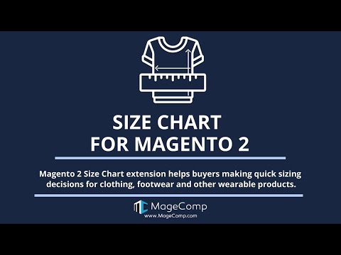 Size Chart For Magento 2 - MageComp