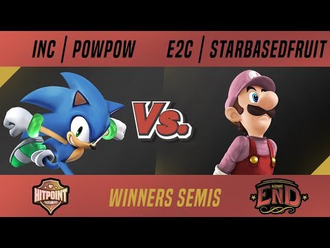 Alternate End Singles Winners Semis - InC | PowPow (Sonic) vs E2C | StarbasedFruit (Luigi)