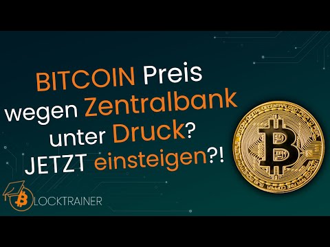 BITCOIN Crash wegen FED Zinspolitik? Unsicherheit an den Märkten!
