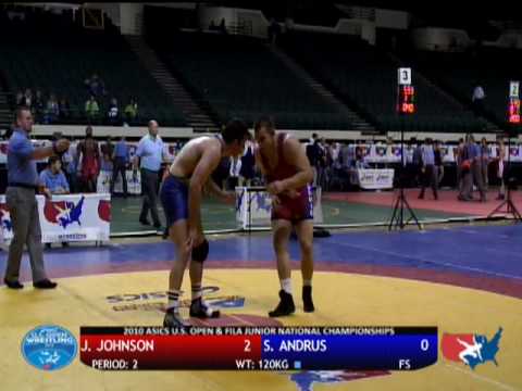 FILA Junior Freestyle 120kg: Steve Andrus vs. Jeremy Johnson