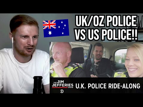 Reaction To Jim Jeffries UK Police Ride Along