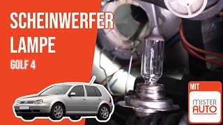 Youtube thumbnail of video "Wie Golf 4 Scheinwerfer Lampe wechseln 💡"