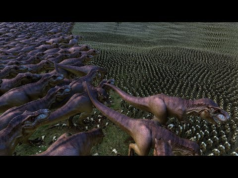 500 T-REX vs 50.000 ZOMBIES - Ultimate Epic Battle Simulator