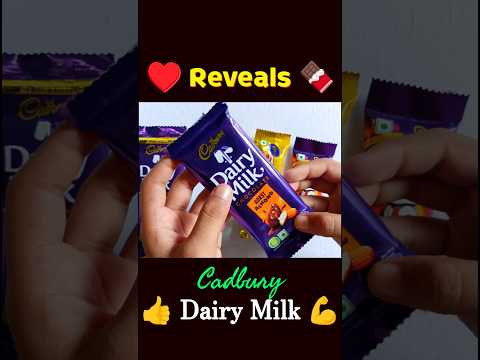Reveals of Cadbury Dairy Milk #shorts #shots #trending #ytshorts #cadbury #viralshort  #unboxing