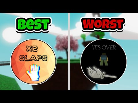Ranking EVERY GAMEPASS In A TIERLIST! | Slap Battles