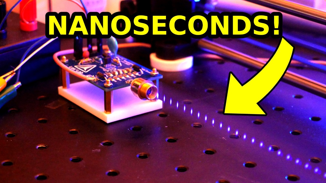 Most powerful diode Laser OVERDRIVEN! Nanosecond Laser!