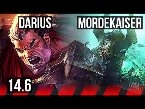 DARIUS vs MORDE (TOP) | 11/1/5, Godlike, 300+ games | BR Diamond | 14.6