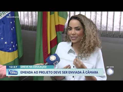 Greve na educação: Emenda ao projeto deve ser enviada à câmara