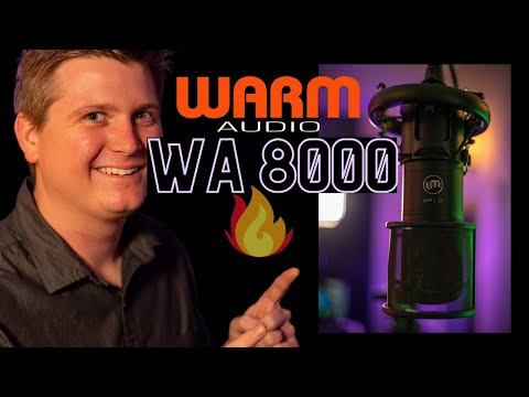 THIS might be my favorite mic! WARM AUDIO's WA-8000 in ACTION..
