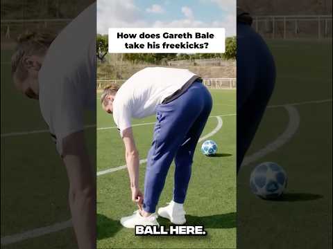 Gareth Bale reveals knuckleball secrets! 🤫💫 #football #soccer #garethbale #freekick
