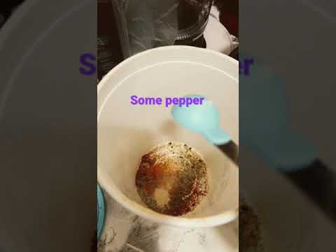 Easy seasoning for tater tots