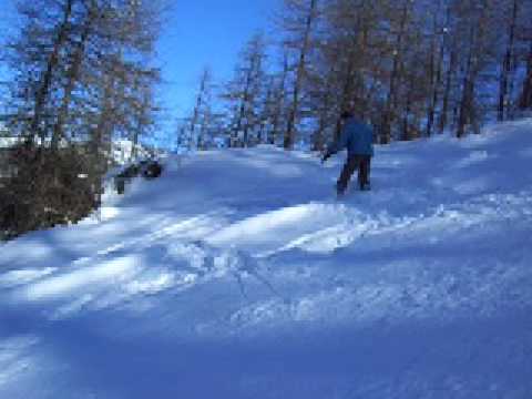 Jason Snowboarding In Valberg South France