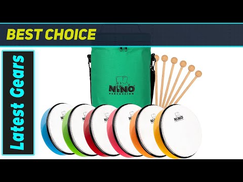 Nino Percussion 6 Piece Hand Drum Set: The Ultimate Classroom Rhythm!
