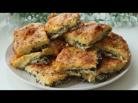 Simple Turkish Borek with Feta and Spinach
