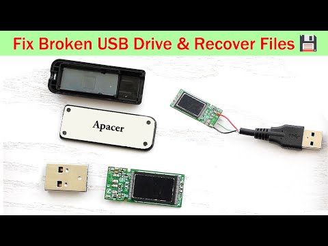 Fix Broken USB Flash Drive Connector & Recover Your Data
