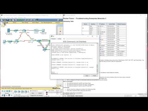 9.2.3.14 Packet Tracer - Troubleshooting Enterprise Networks 3