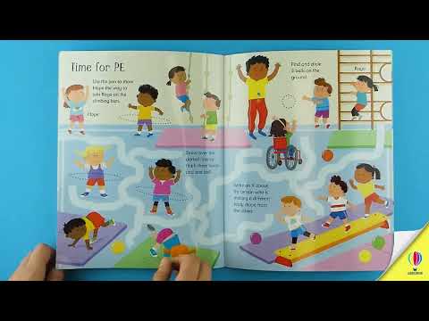Книга Wipe-Clean Starting School Activities video 1