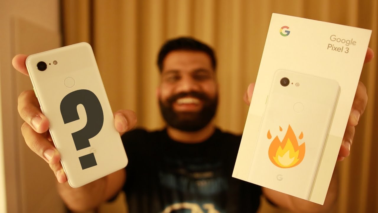 Google Pixel 3 Unboxing & First Look - Compact Flagship🔥🔥🔥