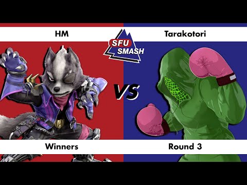 SFU SMASH: BOBC 6 Pre-Local: Tarakotori (Little Mac) Vs. HM (Wolf) | Winners Round 3