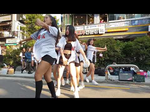 181013 댄스팀 #블랭크 01 - LATATA @홍대Busking[직캠 by shinlim]