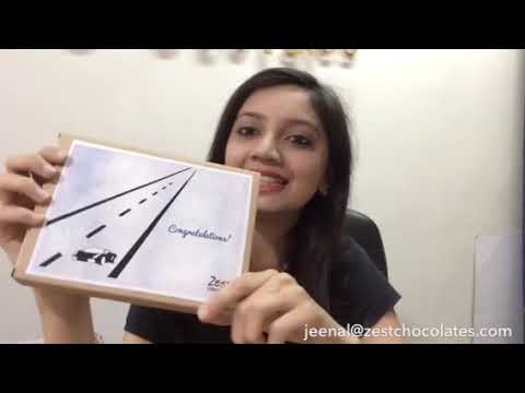 Chocolate gifts for Automobile companies by Zest Chocolates