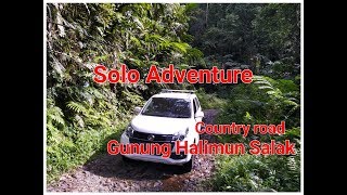 preview picture of video 'jalan-jalan ke gunung halimun salak | Off road | country roads'