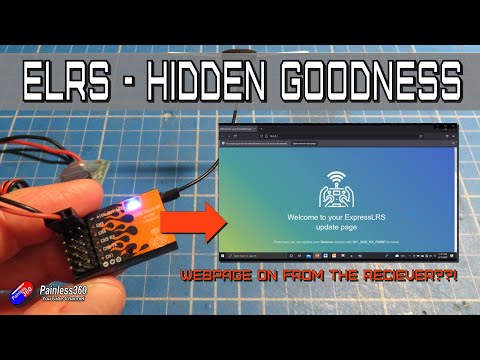 ELRS hidden settings via WiFi!