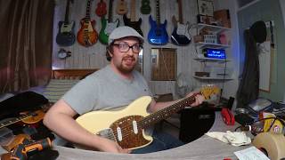 Video thumbnail for Squier Vintage Modified Mustang by Ryan's guitar stuff