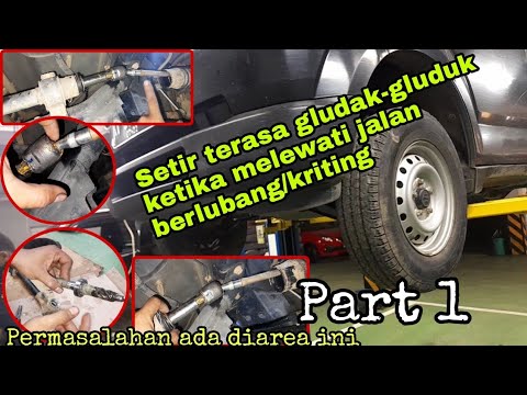 Mengatasi Setir Oblak/Gocak ketika melewati jalan Kriting/Rusak, Suzuki APV (mega carry) #Part 1