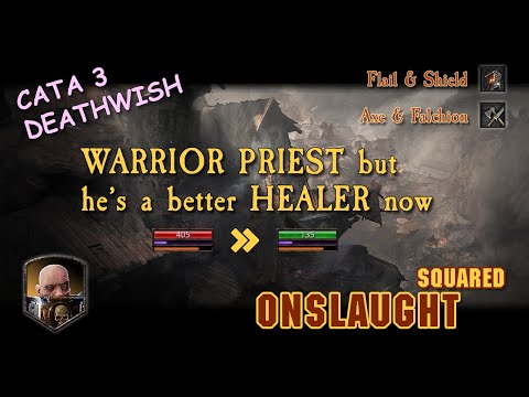 Warrior Priest - Cata 3 Deathwish Onslaught Squared - Halescourge - Vermintide 2