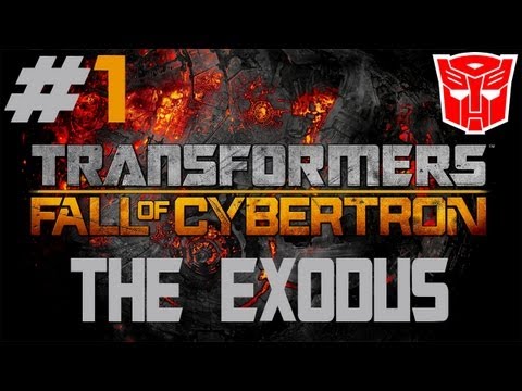 Transformers: Fall Of Cybertron - Walkthrough - Part 1 - [The Exodus] - Birth Face