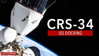 DOCKING! SpaceX Cargo Dragon CRS-34 Docking to ISS
