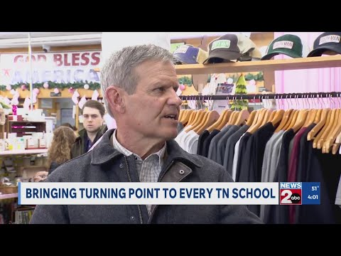 Gov. Lee on bringing Turning Point USA to every Tennessee ...