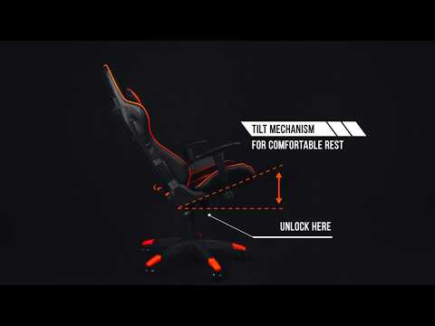 Žaidimų kėdė Canyon Fobos GC-3 Gaming Chair video
