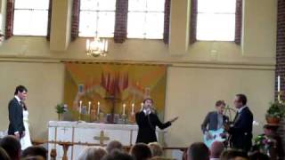 Speedmarket Avenue performing 'Ten storey love song' (The Stone Roses) at wedding