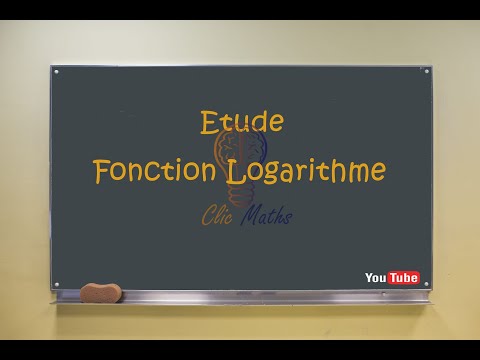 Étude d'une fonction logarithme
