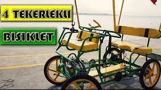 4 Tekerlekli Bisiklet İncelemesi /  1 SAAT = 50TL  (!!TÜRKİYEDE İLK!!)