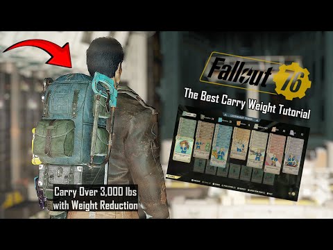 How to Improve Your Carry Weight Full Length Tutorial - Fallout 76 