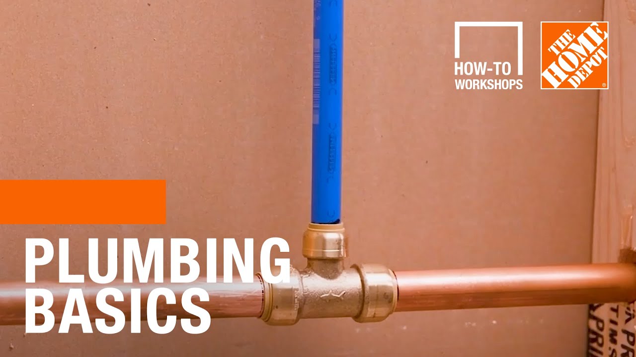 How-To Workshops - Plumbing Basics | The Home Depot