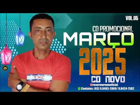 RENER MORENO - CD PROMOCIONAL DE MARÇO - 2025