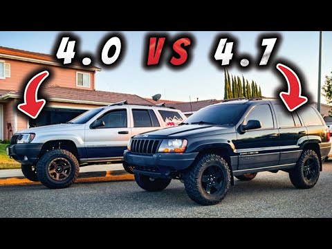 5 Key Differences between 4.0 & 4.7 Jeep Grand Cherokee WJ