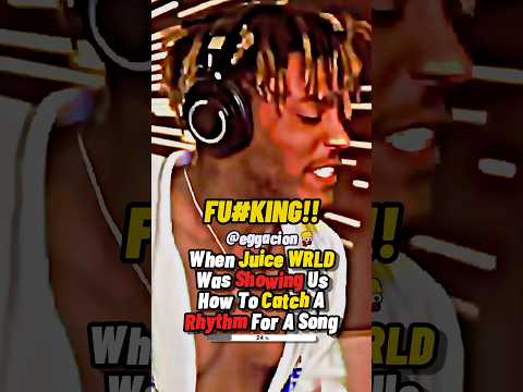 JUICE WRLD SHOWS US HOW TO CATCH A RHYTHM FOR A SONG…