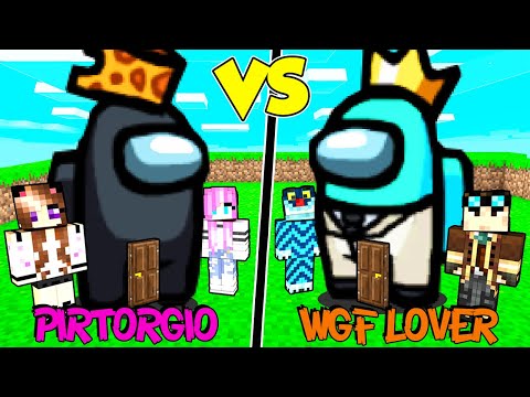 CASA ALEX CONTRO GIORGIO DI AMONG US SU MINECRAFT!!