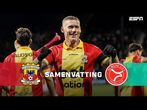 🇸🇪 VICTOR EDVARDSEN belangrijk met GOAL & ASSIST ⚽️🅰️ | Samenvatting Go Ahead Eagles - Almere City