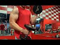 Bicep workout - Getting back into it