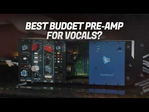 BEST Budget Friendly Mic Pre Amp for Vocals